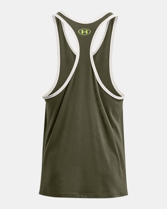 Men's Project Rock Tank in Green image number 5